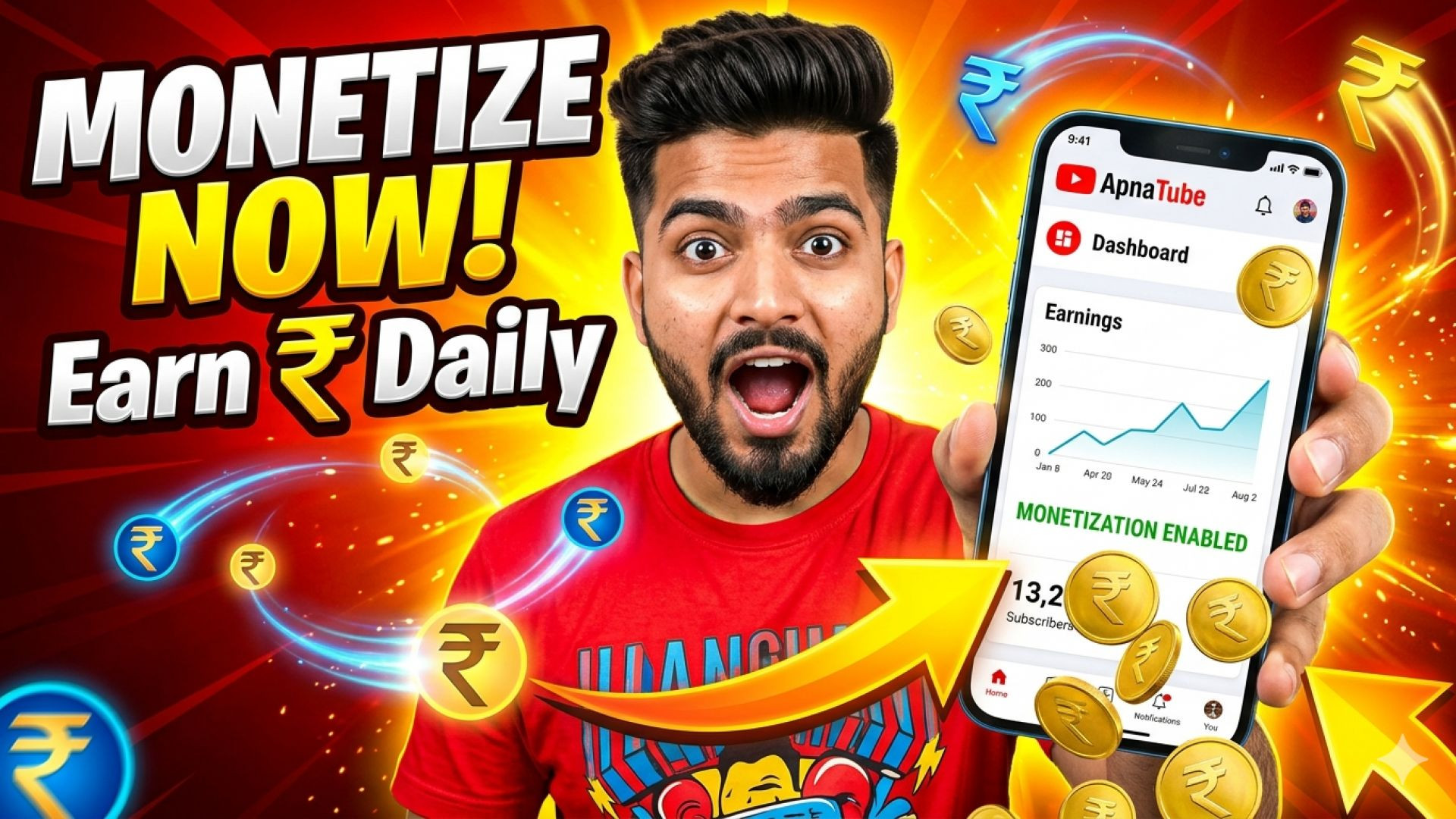 ApnaTube Se Paise Kaise Kamaye? | ApnaTube Monetization Full Guide 2026