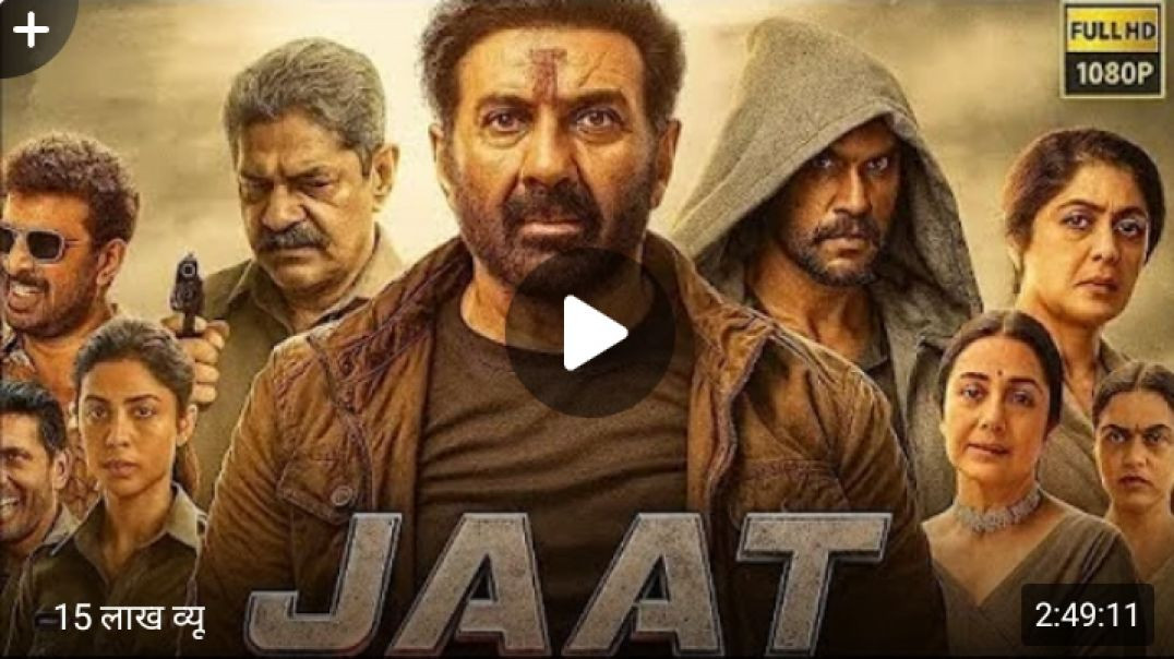 ⁣Jaat 2025 Hindi Non-Hd 720p