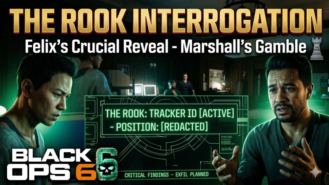 ⁣Call of Duty Black Ops 6 | The Rook Interrogation Mission Gameplay