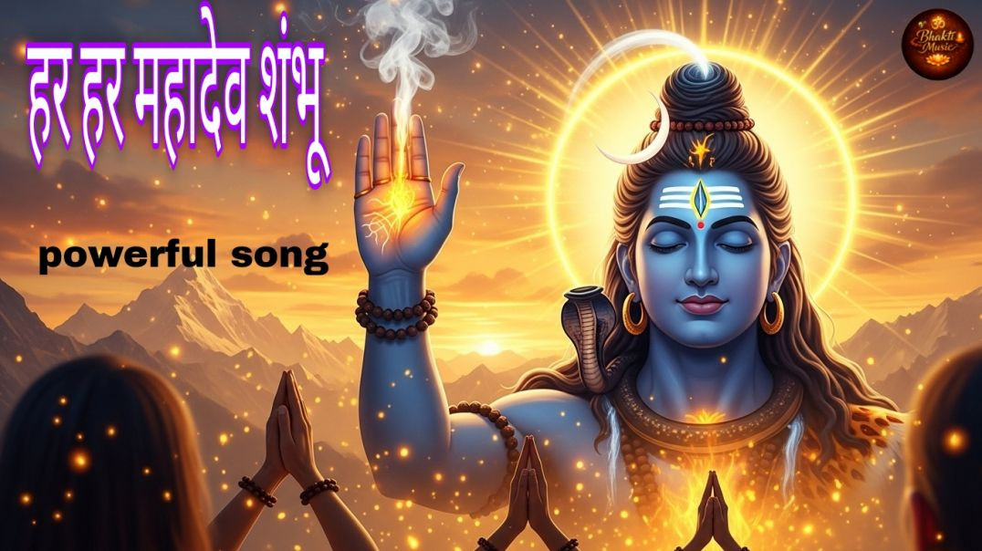 ⁣Har Har Mahadev Shambhu 🙏 Powerful Shiv Bhajan | Lord Shiva Devotional Song