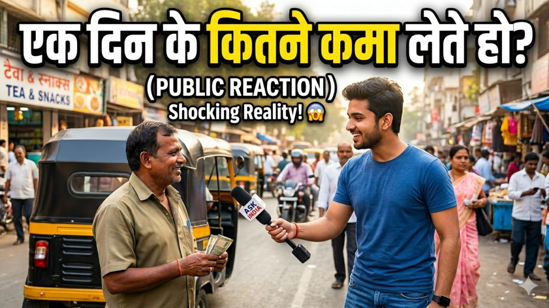 ⁣👉 “1 Din ki Income vs 1 Din ka Kharcha 😳 | Public Reaction India | Reality Check Vlog”