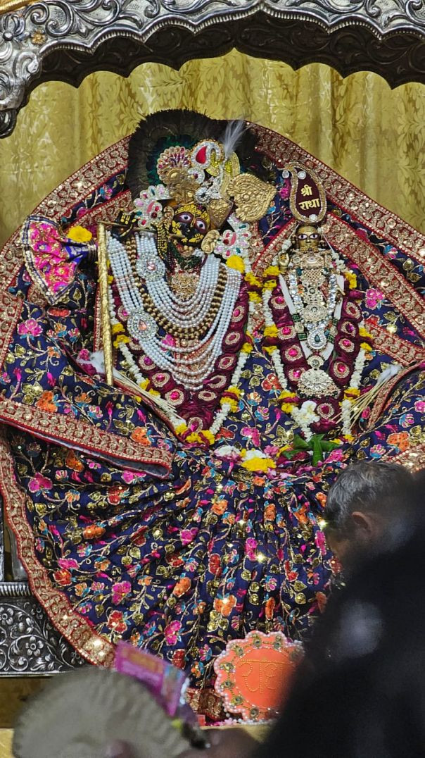 राधारानी जी की सुबह की आरती और दर्शन करो। राधारानी। Apnatube