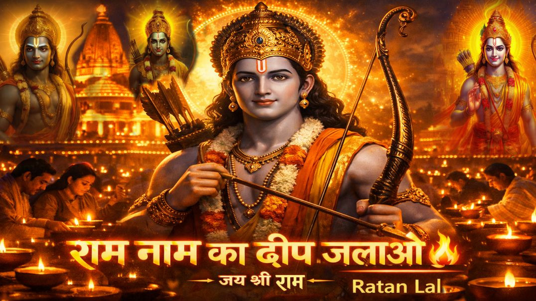 Ram Naam Ka Deep Jalao 🔥 | Ram Navami Bhajan  | Jai Shri Ram Song | Ratan Lal | StudioJesiFill