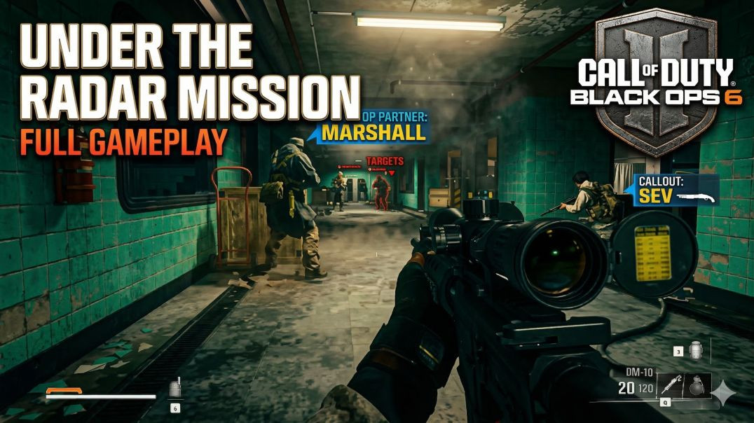 ⁣Under the Radar – Stealth Mission Gameplay | Call of Duty Black Ops 6