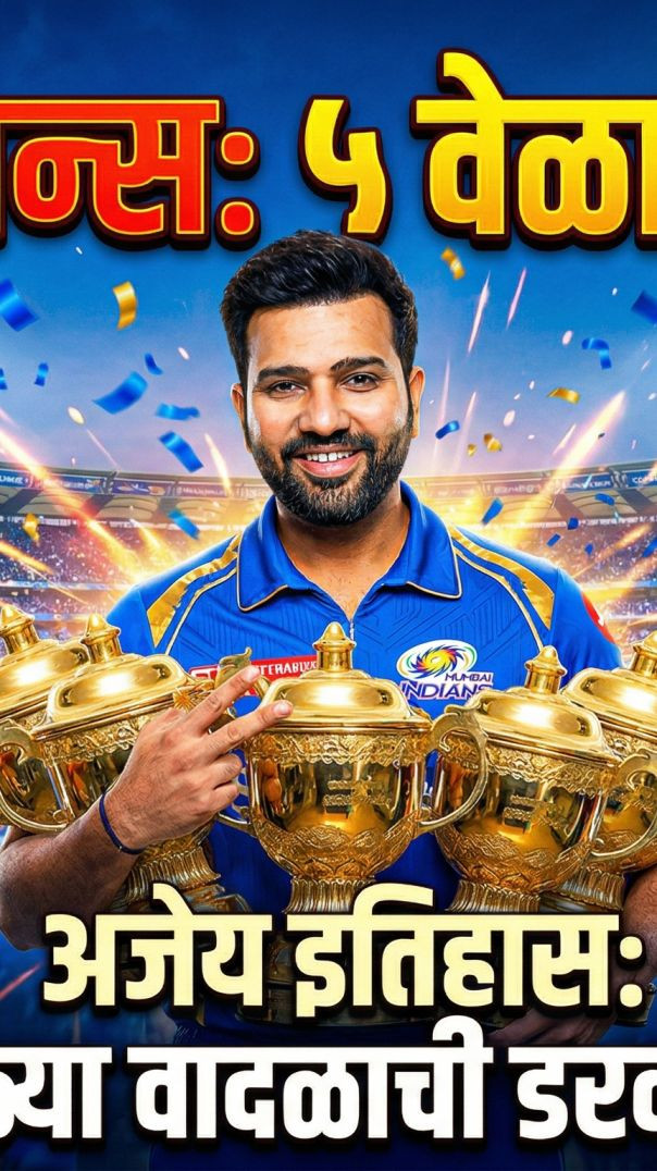 वानखेडेचा राजा मुंबई इंडियन्सची कहाणी 💙🏆  Mumbai Indians WhatsApp Status