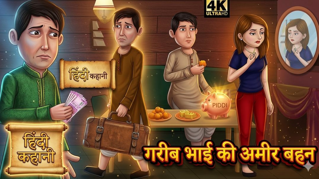 ⁣ग़रीब भाई की अमीर बहन: एक अनोखी कहानी Gareeb Bhai Ki Ameer Behan: Ek Anokhi Kahani