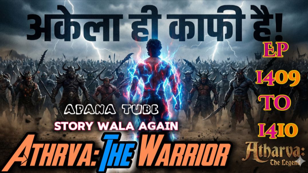 👊Atrva: The Warrior | New Ep 1409 To 1410 | Hindi Audio Pocket Story | @StoryWala