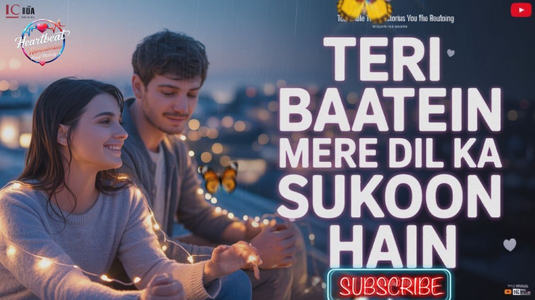 ⁣Teri Baatein Mere Dil Ka Sukoon Hain 💖 | Heart Touching Romantic LoFi Song | Bollywood Love Song