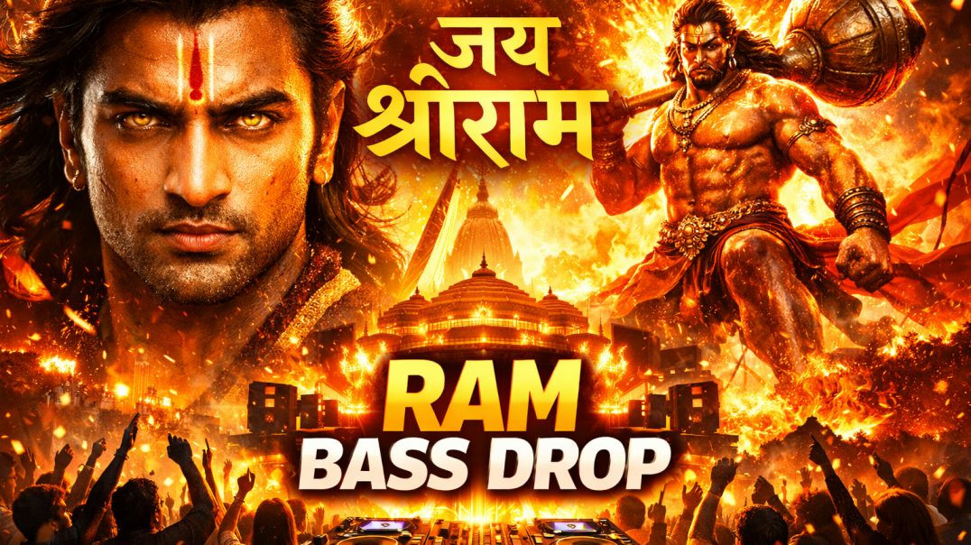 ⁣🚩 Jai Shree Ram DJ Song 2026 🔥 | Ram Bass Drop 💥 | Bajrang Bali Entry | Bhakti DJ Remix