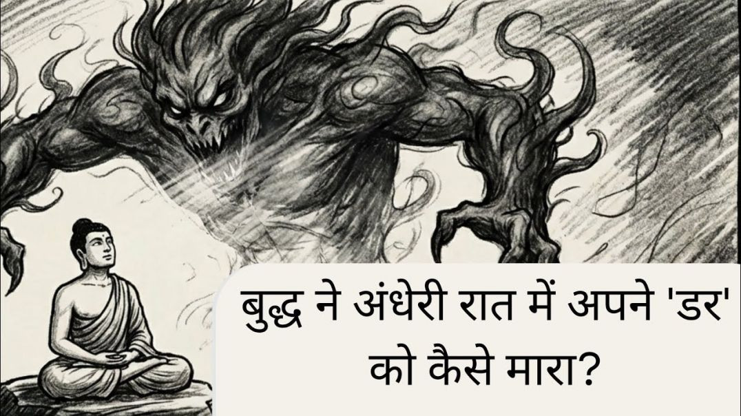 ⁣डर को जीतकर बुद्ध कैसे बने? | सिद्धार्थ गौतम की भय पर विजय की सच्ची कहानी | Buddhist Story