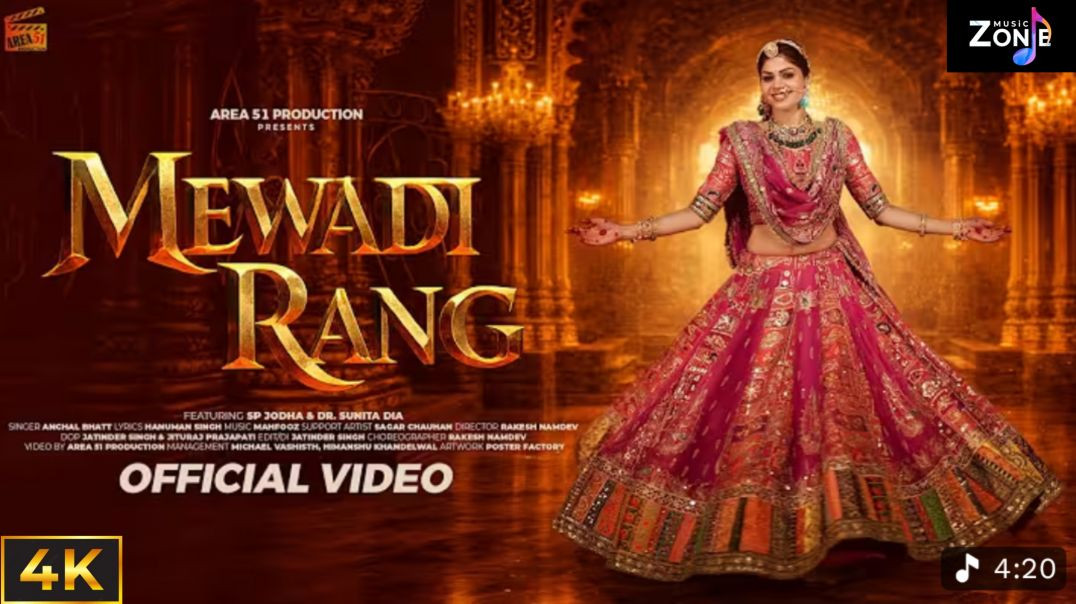 ⁣Mewadi Rang (Original) - Anchal Bhatt | SP Jodha |  Sunita Dia | Mahfooz |  New Rajasthani Song