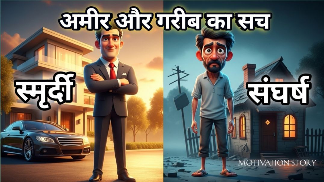 ⁣Amir vs Garib Life Reality | अमीर और गरीब की जिंदगी का कड़वा सच 😢
