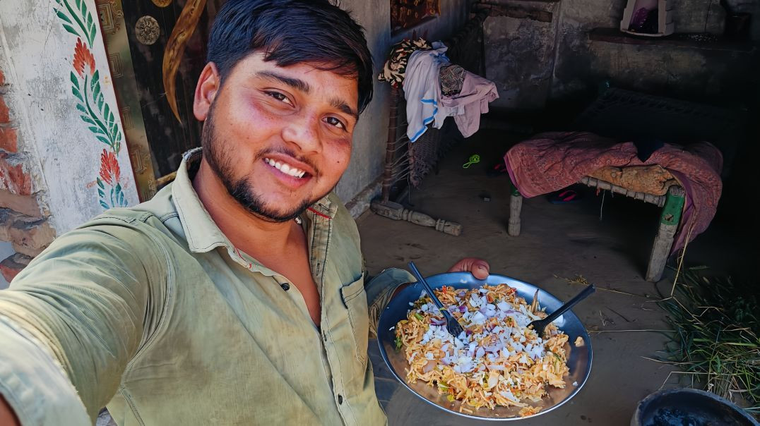 ⁣Desi Twist 😲 Sevaiyon ki Chowmein 🍜 | Gaon ka Vlog