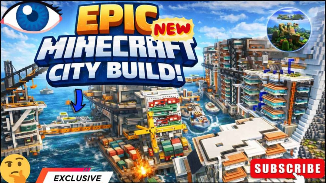 ⁣🌍 सोचो ज़रा… अगर विकास ऐसे ही चलता रहा तो क्या होगा? | Minecraft Futuristic City Build 🚧🌱