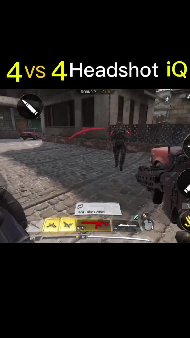 1 Player vs 4 Enemies 😈