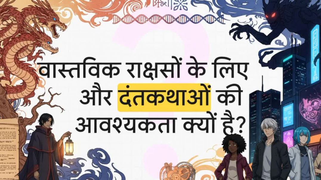 वास्तविक राक्षसों के लिए और दंतकथाओं की आवश्यकता क्यों है?