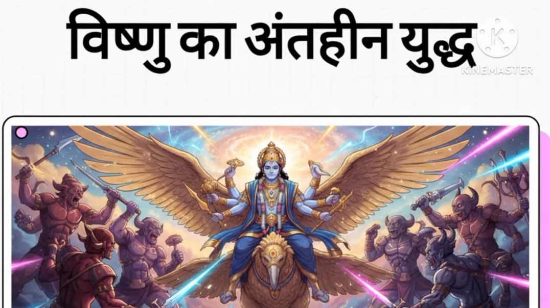 ⁣Vishnu bhagwan ka antim yuddh