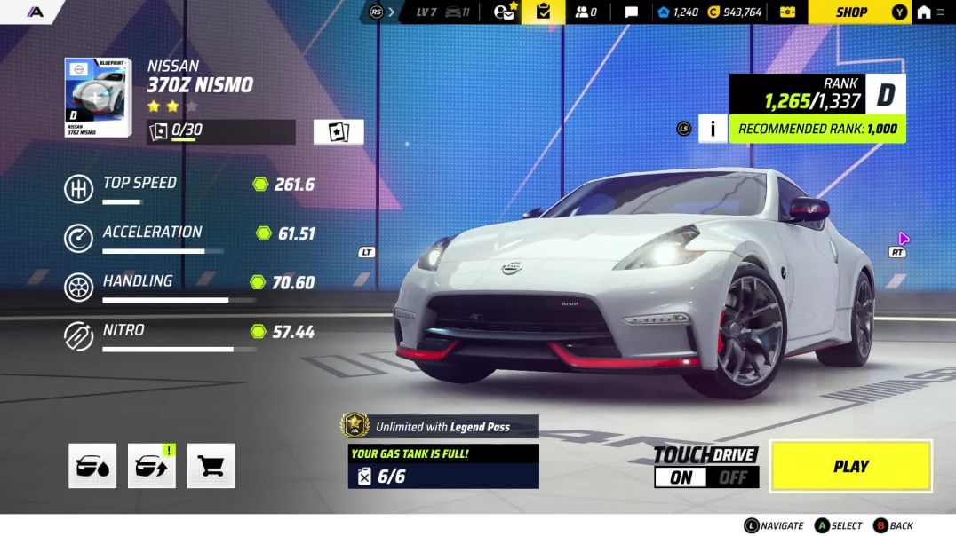 ⁣Asphalt 9 | Most Rare Car Nissan 370Z Nismo Neon Edition