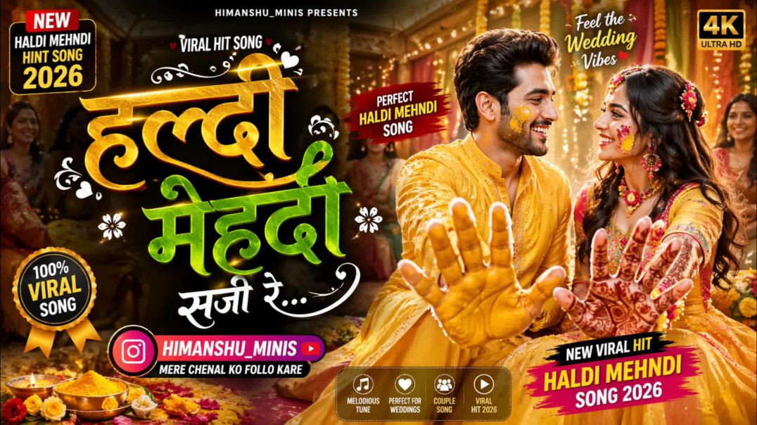 ⁣haldi mahndi saji re