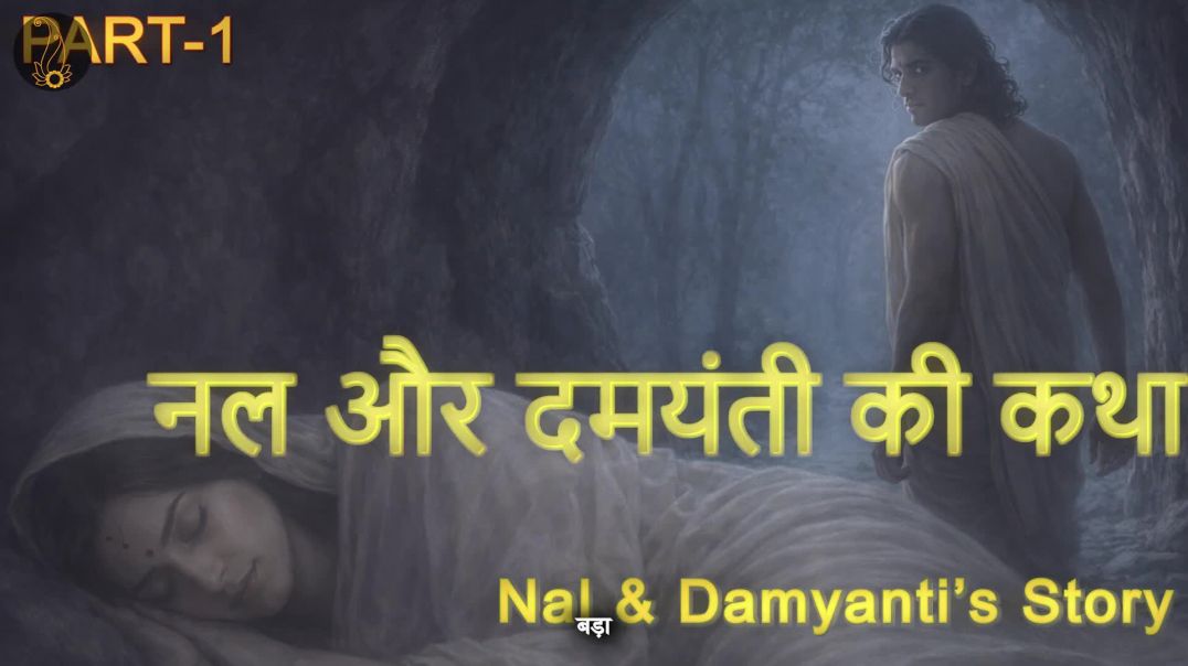 ⁣नल-दमयंती जी की कथा(Part-1)  An AI Short Video  Pujya Premanand Govind Sharan Ji Maharaj