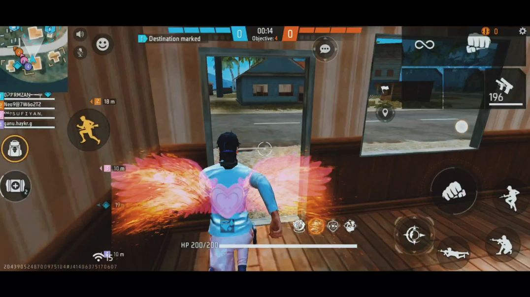 ⁣Free Fire cs rank games Video