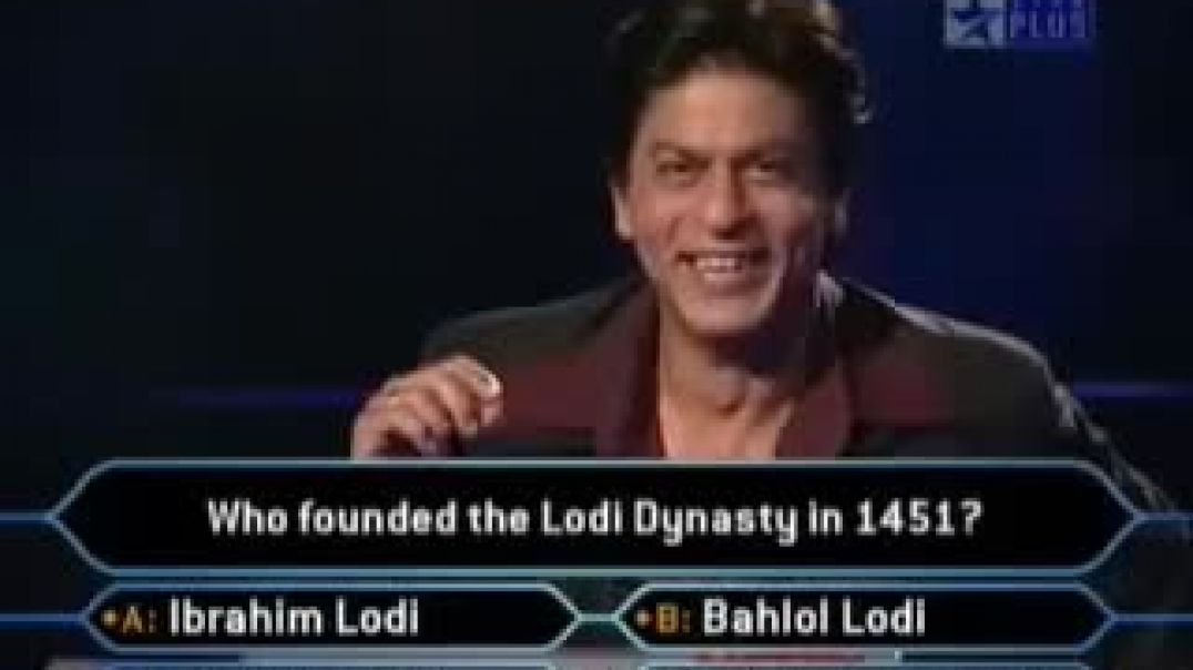⁣KBC 3   Hilarious Contestant with Shahrukh Khan