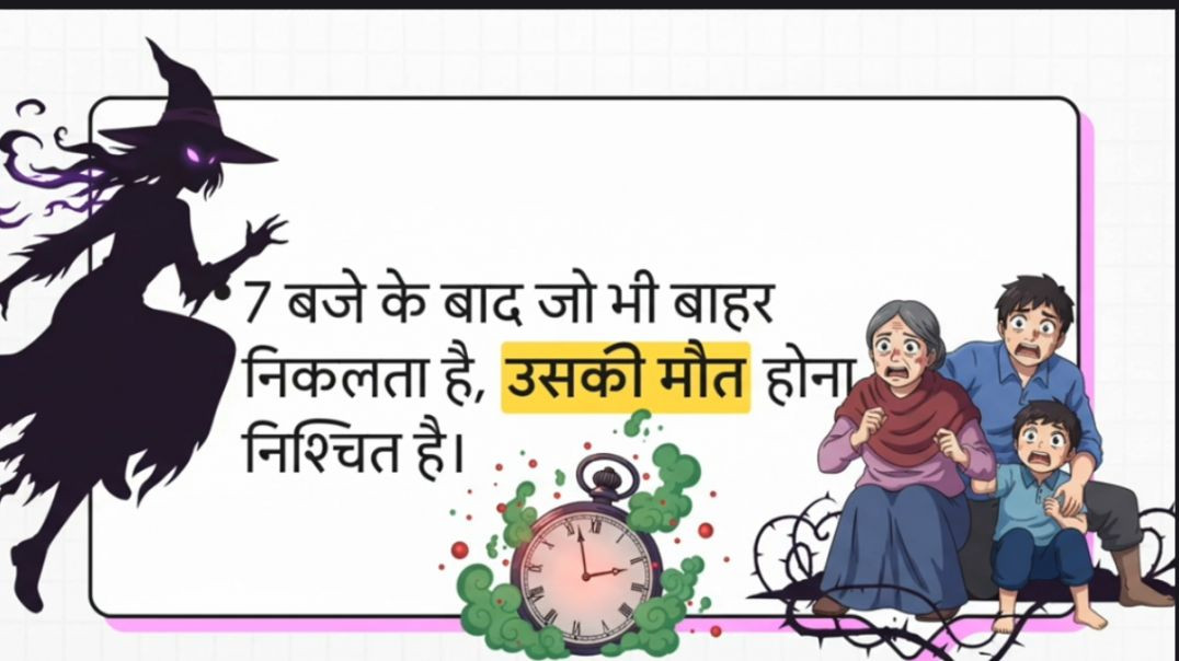 ⁣7 बजे के बाद जो भी बाहर निकलता है, उसकी मौत होना निश्चितता कैसे? !!