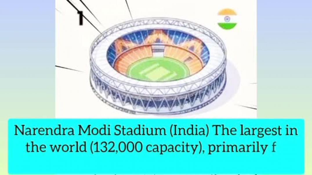 ⁣Largest stadium 🏟️ of world __ Importance and use of Stadium #stadium #cricket #football #usa #india