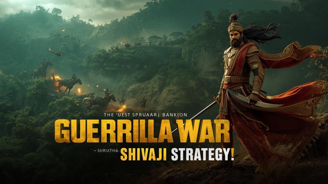 ⁣Shivaji Maharaj Ki Guerrilla Strategy ⚔ | Ganimi Kava Ka Raaz | Smart Warfare #shorts