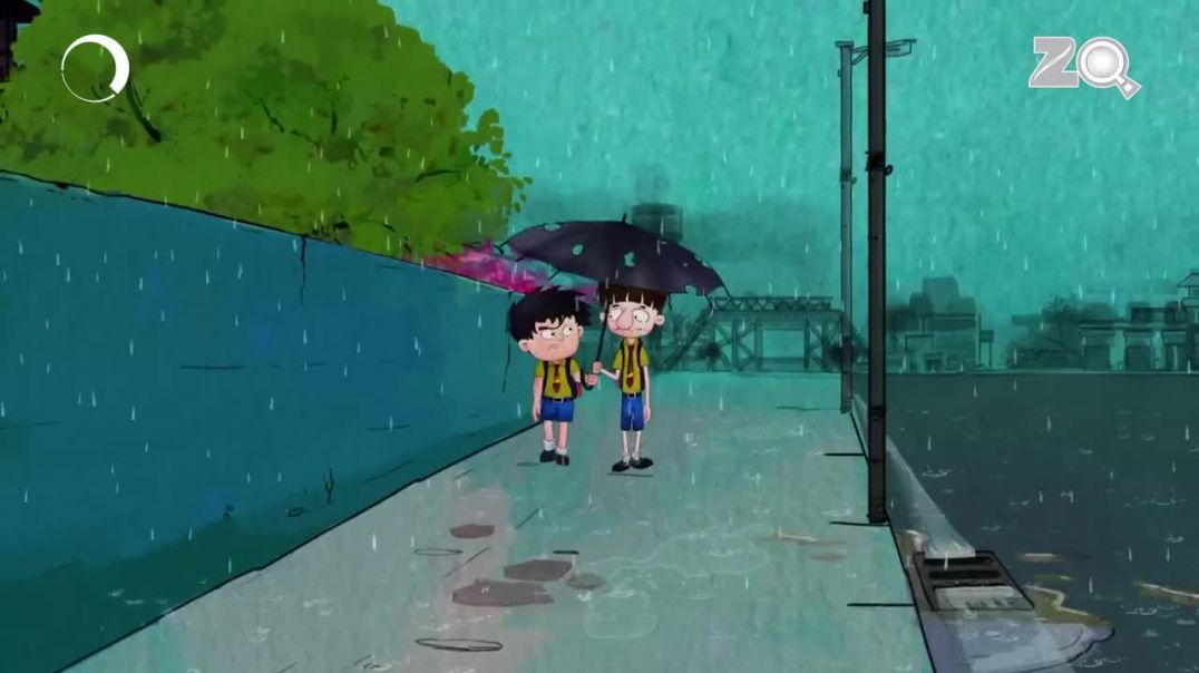⁣Baarish Lallantap - Bandbudh Aur Budbak New Episode - Funny Hindi Cartoon For Kids(720P_HD)