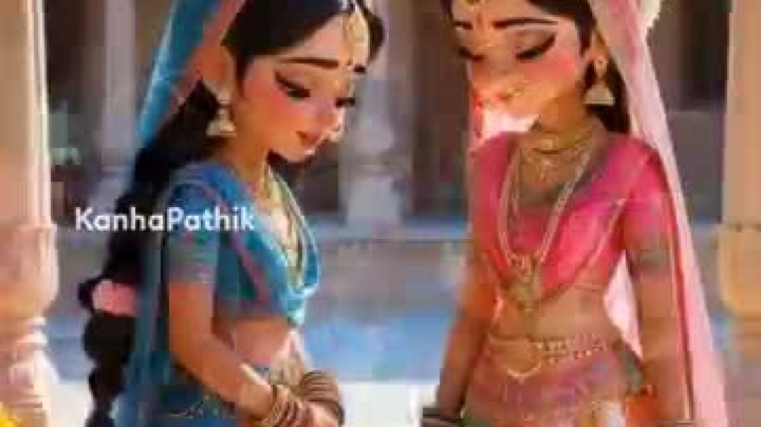 ⁣गोपियों_की_चाल_या_कन्हैया_की_लीला__🤔💫_‪@BhaktiPath‬(360p)