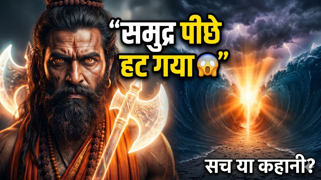“समुद्र पीछे हट गया 😱 | भगवान परशुराम का असली रहस्य”
