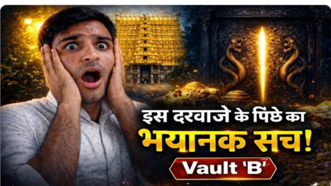 ⁣Vault B Mystery: इस दरवाजे के पीछे का भयानक सच | Padmanabhaswamy Temple Secret😲😲