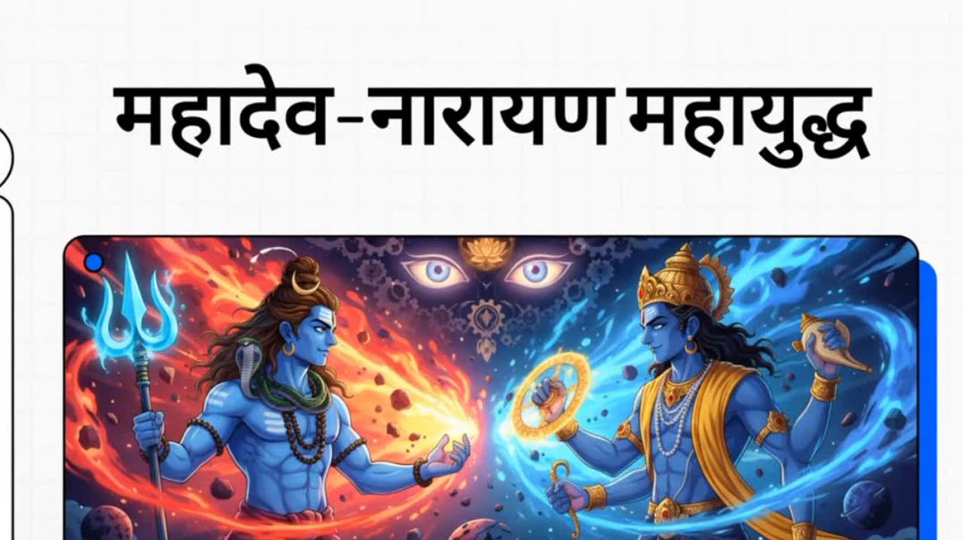 ⁣Mahadev Vishnu yuddh