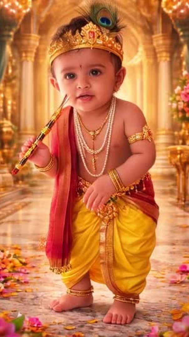 Ise apna lo jivan ki kathinaiyan dur Ho jaenge Jay Shri Krishna