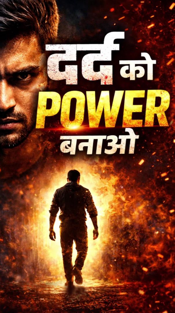 । दर्द को कमजोरी नहीं, अपनी power बनाओ। 🔥
