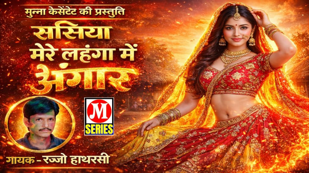 ⁣रसिया मेरे लहंगा में अंगार गायक रज्जो हाथरसी
