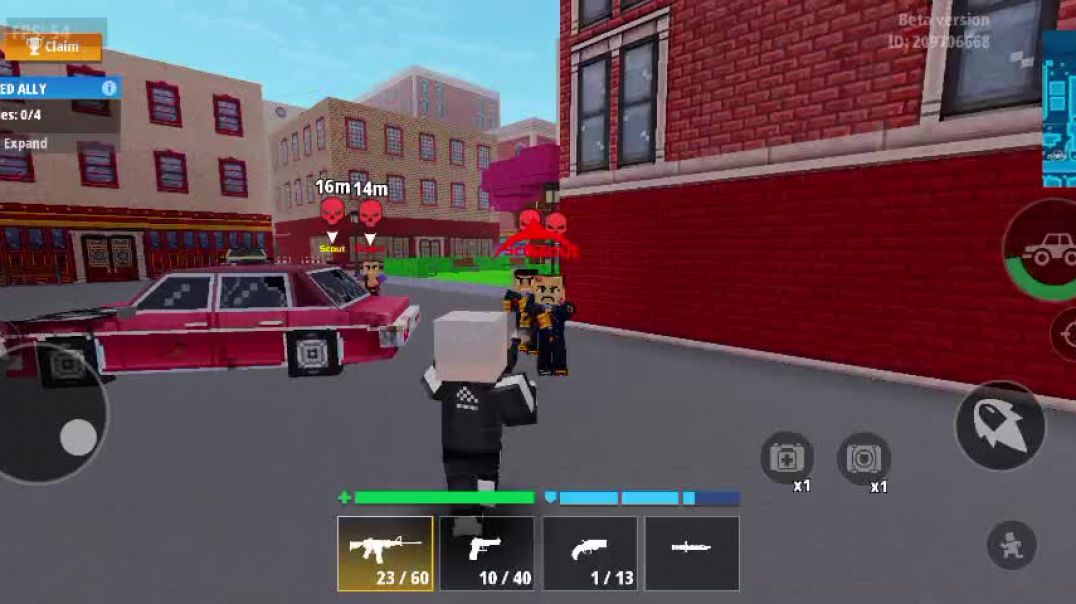 ⁣Block city wars # 01missions # 3d gaming video and gangster gaming video