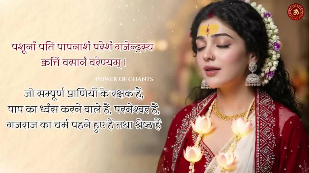 वेदसार शिव स्तोत्र _ Vedsaar Shiv Stotra _ Pashupati Paapnasham Paresham _ L_HD