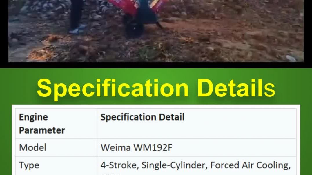 ⁣Wood Chipper Maijo Weima WMWCS306 Specifications and Usefulness