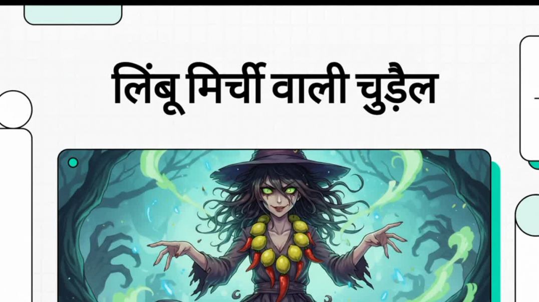 निबु मिची वाली चुडैल कि भुतिया हिंदी कहानी!!
