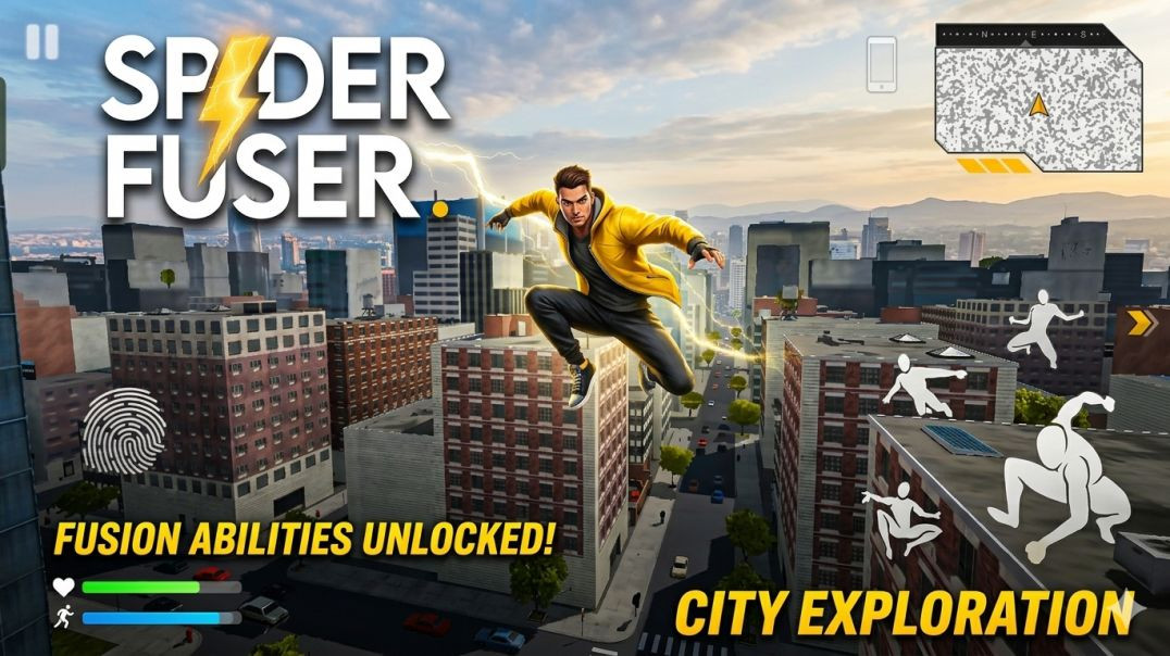 ⁣Spider fuser gaming video
