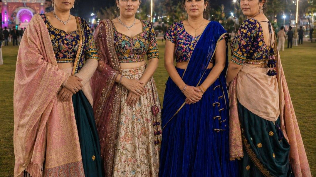 ⁣Beautiful blouse design and latkan design 💕