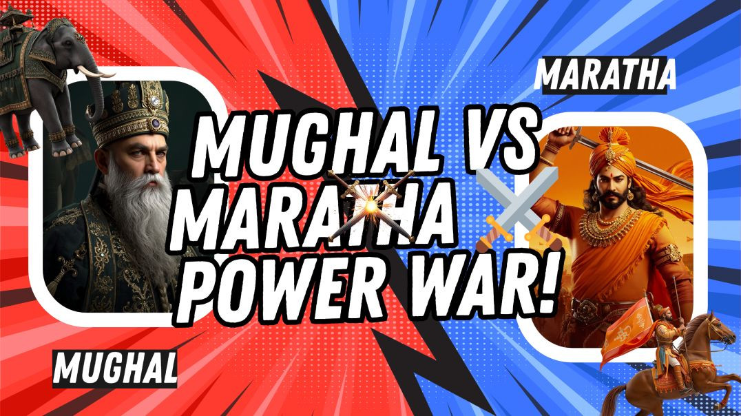 ⁣Mughal vs Maratha ⚔ | Sabse Bada Power Clash | History Explained #shorts