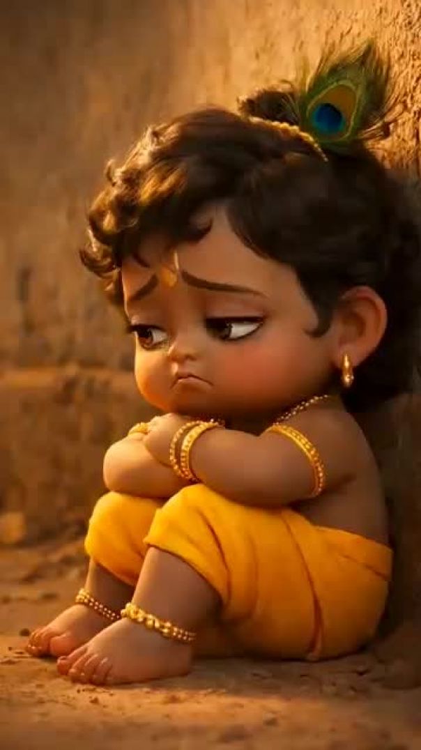 _When_Krishna_got_worried_about_his_in-laws!__😂(360p)