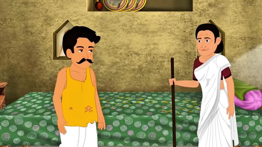 ⁣एक छोटे से गांव धर्मपुर में श्यामू नाम का एक गरीब आदमी अपने बुद्धि मां के साथ रहता था 🏠👵🏻👨‍👩‍👧‍👦 अपन