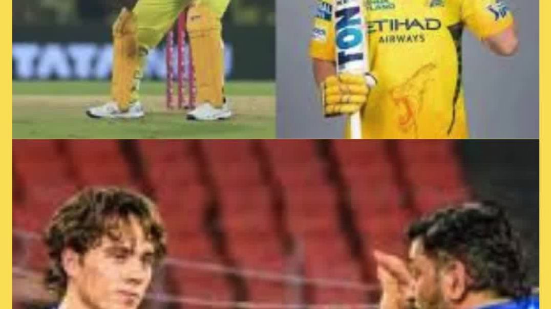 ⁣🏏 लौटा CSK का शेर ! धोनी-ब्रेविस काटेंगे गदर 👀 IPL में धमाका तय! 💥 मैदान पर मचेगा तहलका