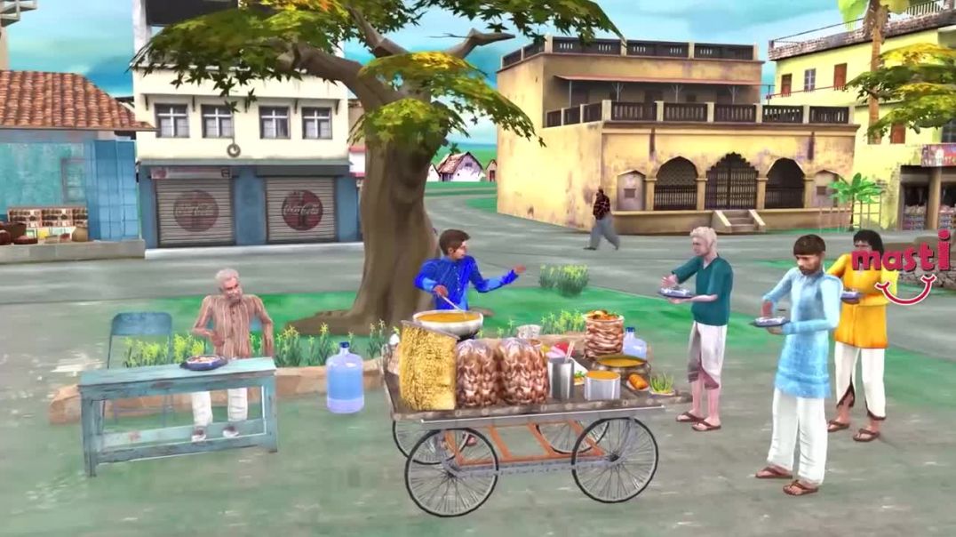 ⁣गरीब मैगी भेल पूरी वाला Maggie Bhel Puri Wala Village Maggi Street Food Comedy Video Hindi Kahaniya