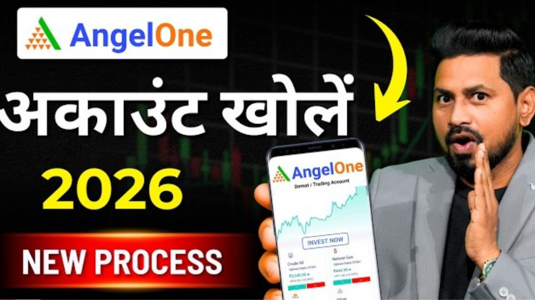 ⁣Angel One Account Kaise Banaye 2026 | Free Demat Account Opening  Step by Step