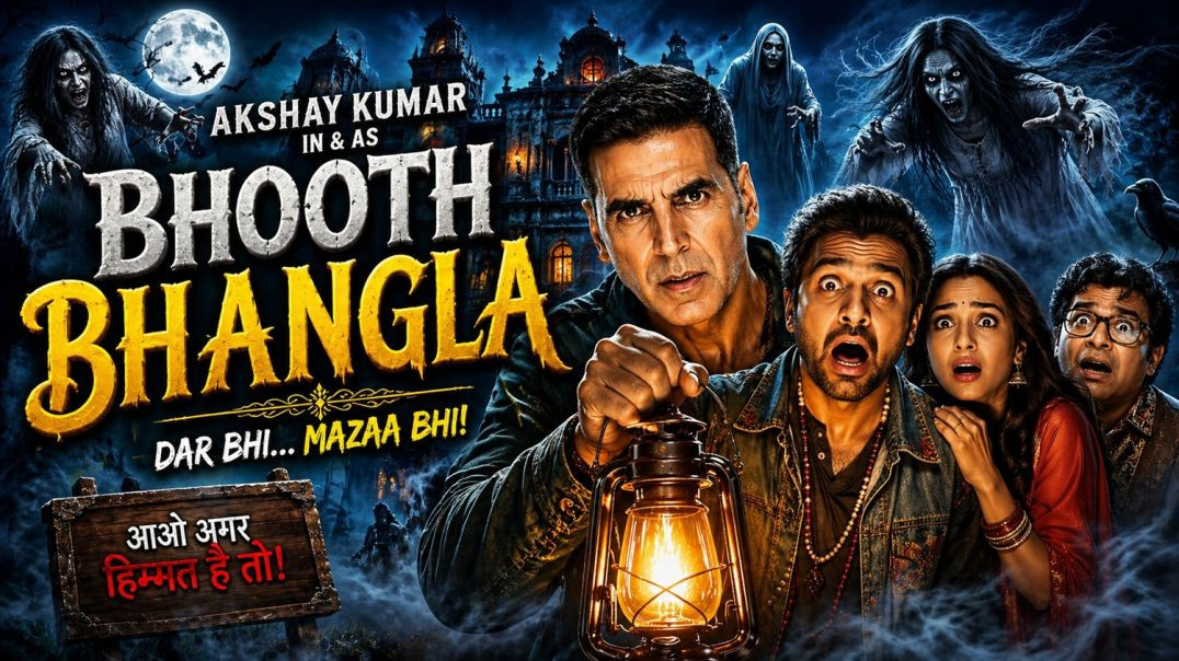 ⁣Bhooth Bhangla – Dar Bhi… Mazaa Bhi! | Akshay Kumar Style Horror Comedy